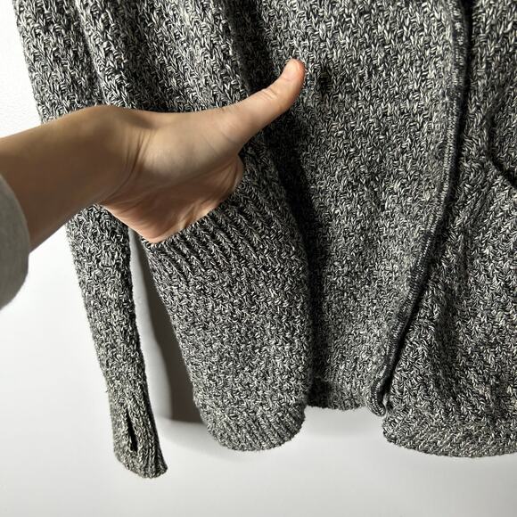Lululemon Post Practice Long Cardigan Shawl Collar Sweater Women's 2 Academia - Picture 9 of 11